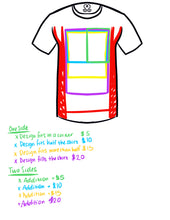 Load image into Gallery viewer, Custom T-Shirts with Vinyl Only