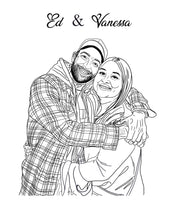 Load image into Gallery viewer, Custom Line Art