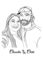 Load image into Gallery viewer, Custom Line Art