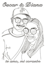 Load image into Gallery viewer, Custom Line Art