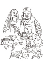 Load image into Gallery viewer, Custom Line Art