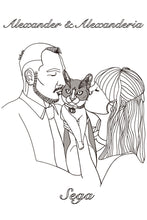 Load image into Gallery viewer, Custom Line Art