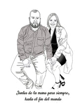 Load image into Gallery viewer, Custom Line Art