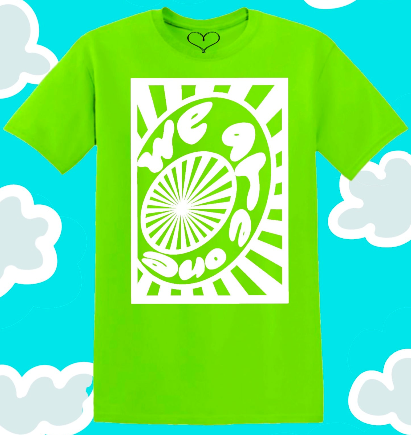 We Are One Lime Green T-Shirt