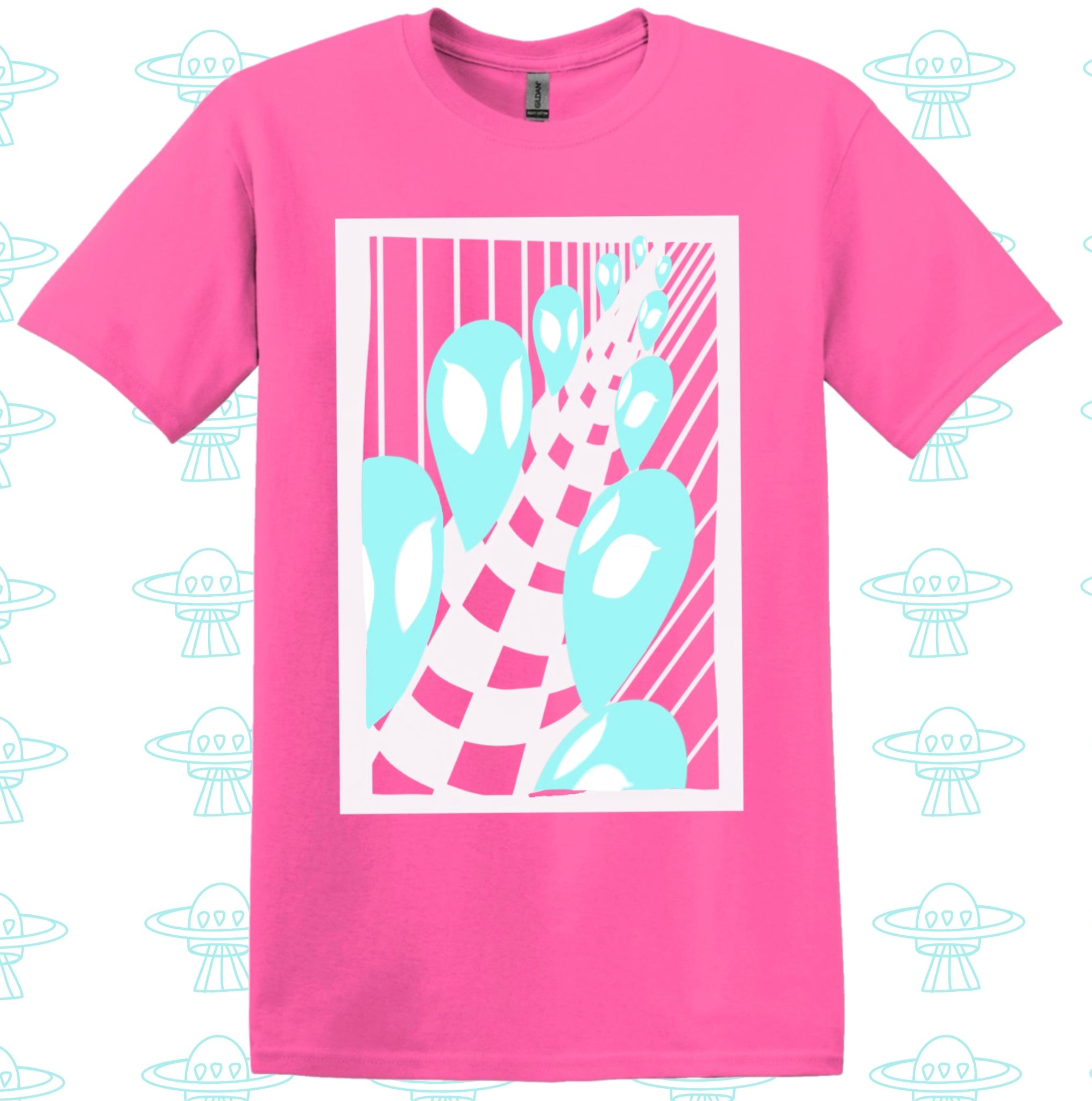 Warped Conscious Reality Pink T-Shirt