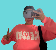 Load image into Gallery viewer, Blessed Pink Crewneck. Clouds Collection
