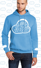 Load image into Gallery viewer, Love More Hoodie. Clouds Collection
