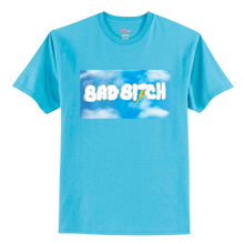 Load image into Gallery viewer, Bad B Clouds Blue T-Shirt. Clouds Collection
