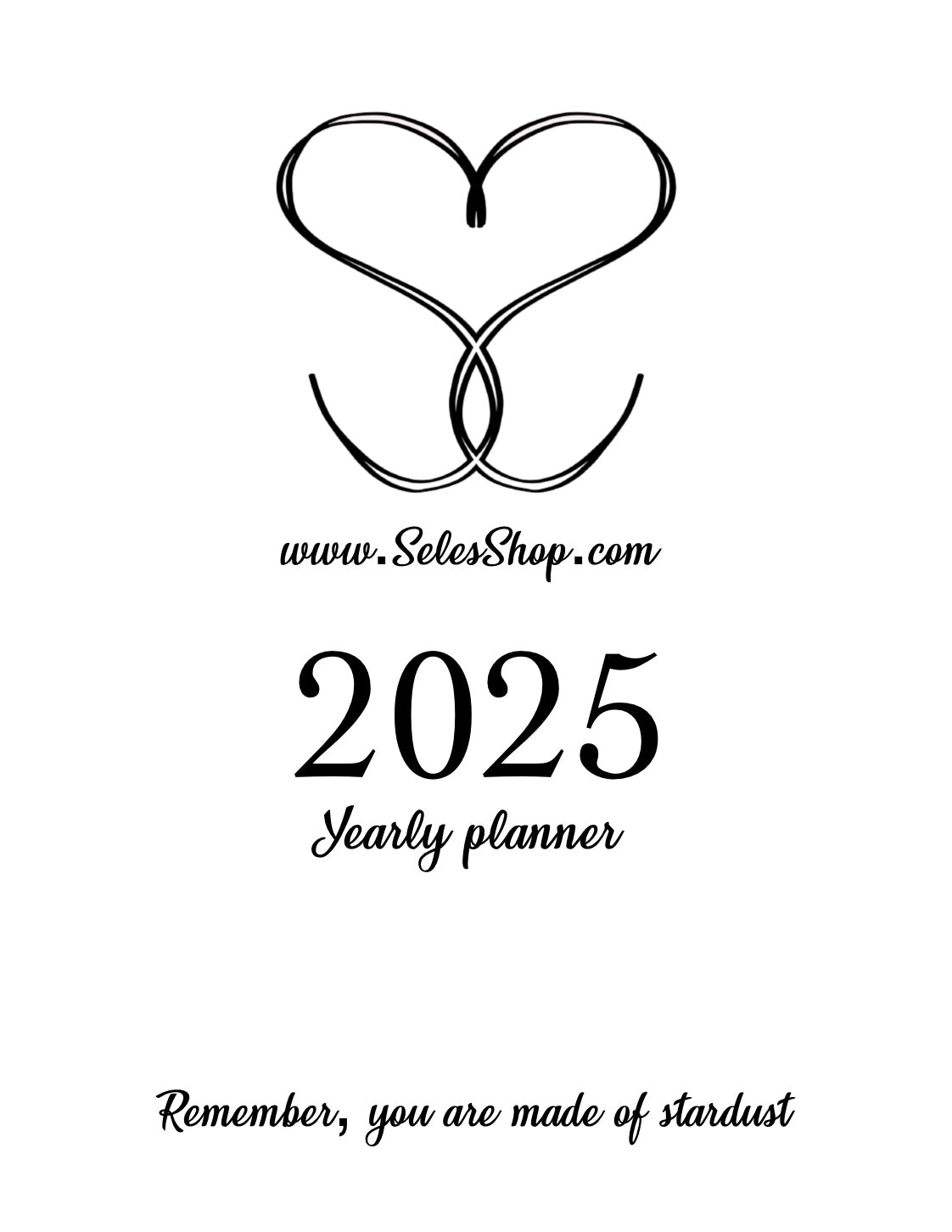 Monthly and Weekly 2025 Planner